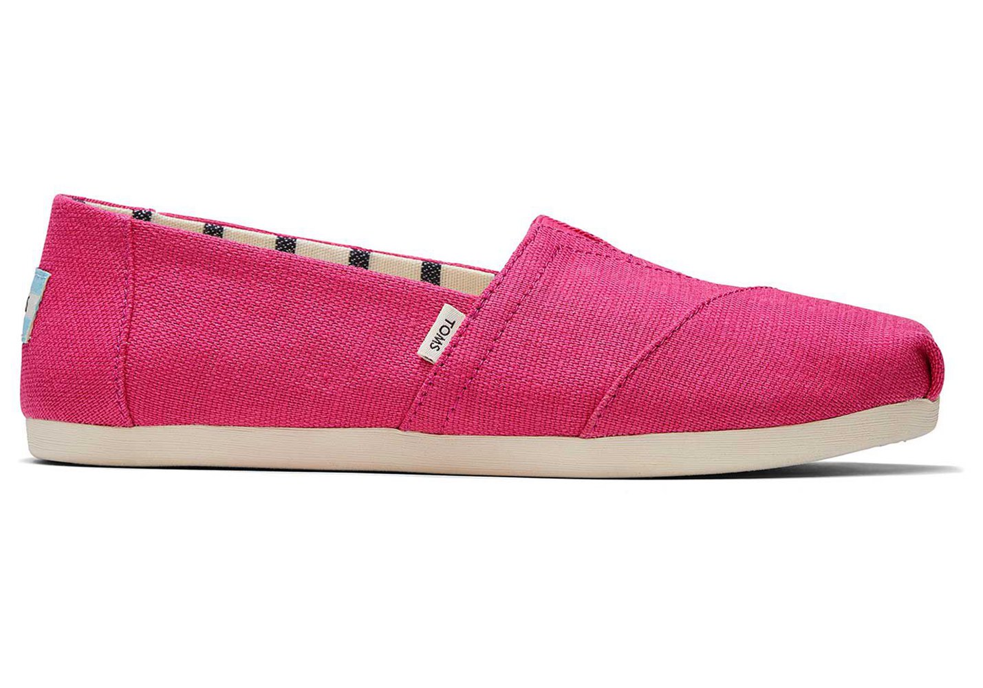 Toms Espadryle Damskie Różowe - Alpargata Heritage Płócienne - 82KIGMPRF